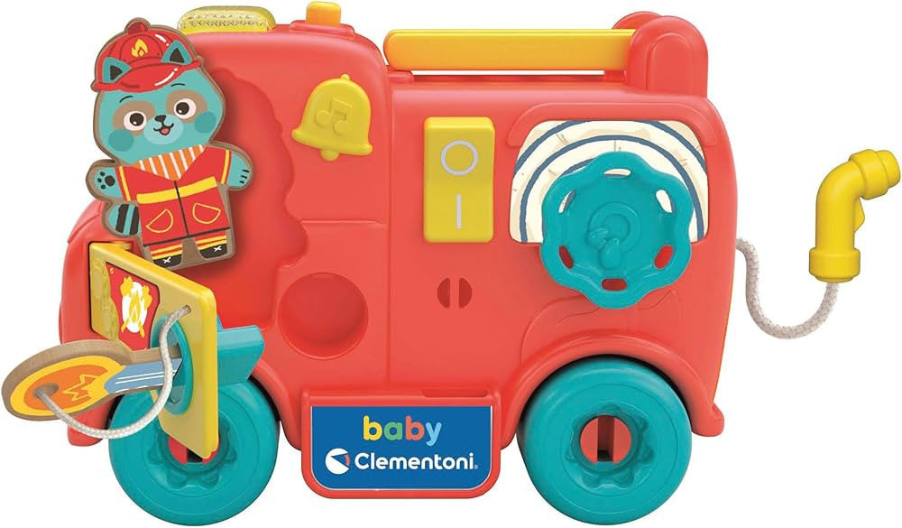 Montessori ugunsdzēsēja automašīna mazulim Clementoni