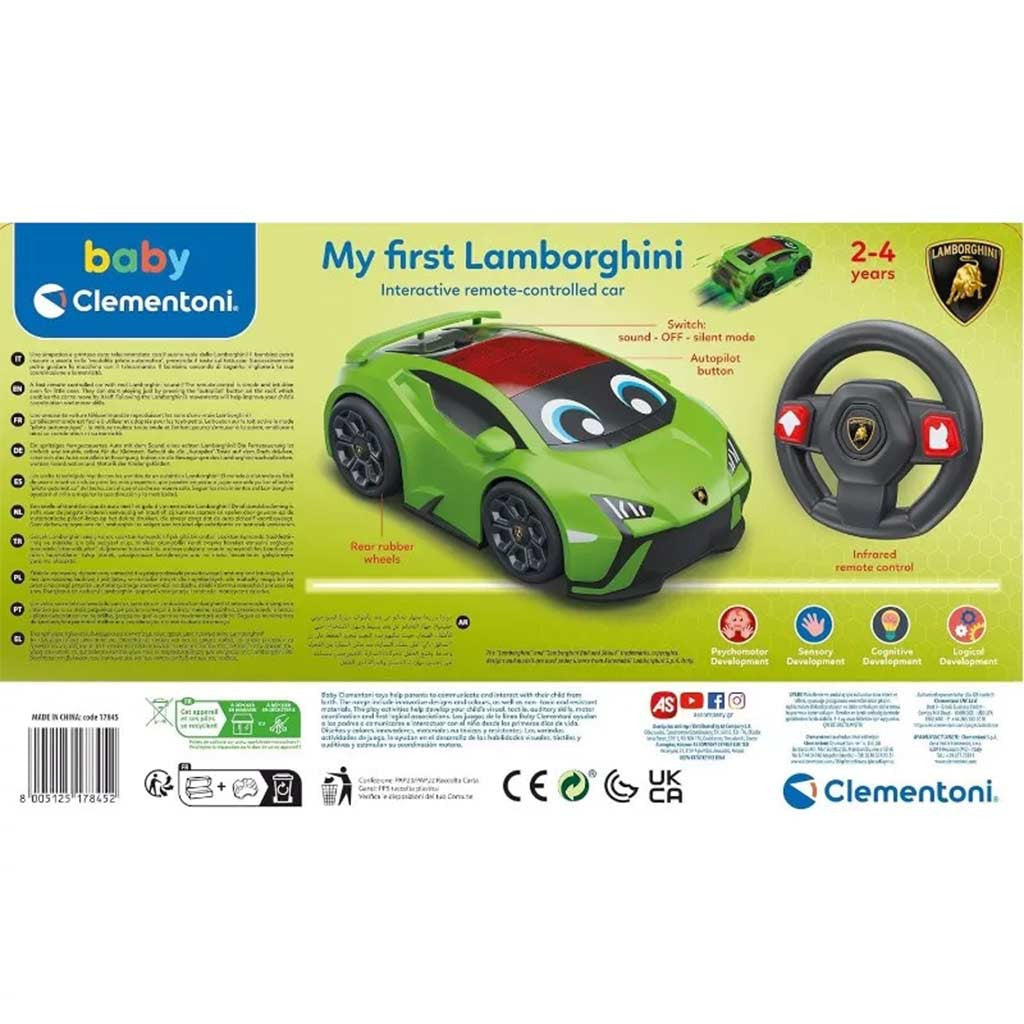 Automašīna Lamborghini ar tālvadības pulti Clementoni