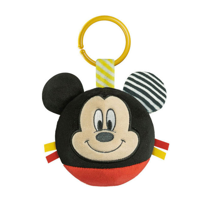 Disney Mikija plīša bumbiņas figūriņa, bērnu grabulītis Clementoni