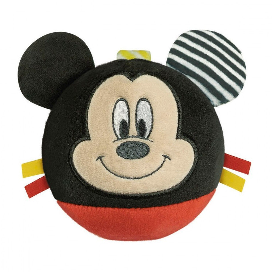 Disney Mikija plīša bumbiņas figūriņa, bērnu grabulītis Clementoni