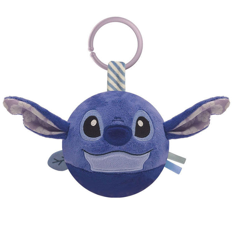 Disney Lilo un Stitch plīša bumbiņas figūriņa, bērnu grabulītis Clementoni