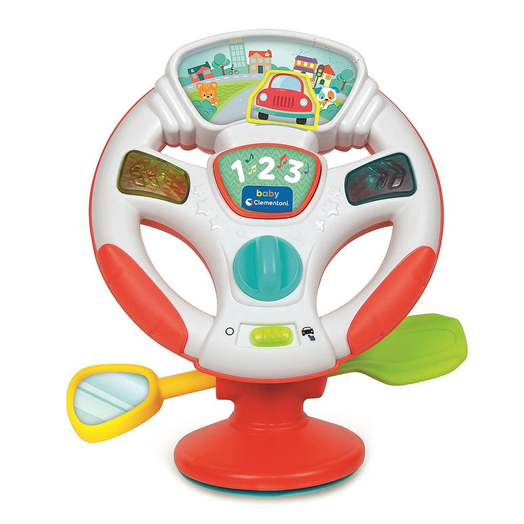 Krāsaina interaktīva stūre "Turn and Drive" (Clementoni)