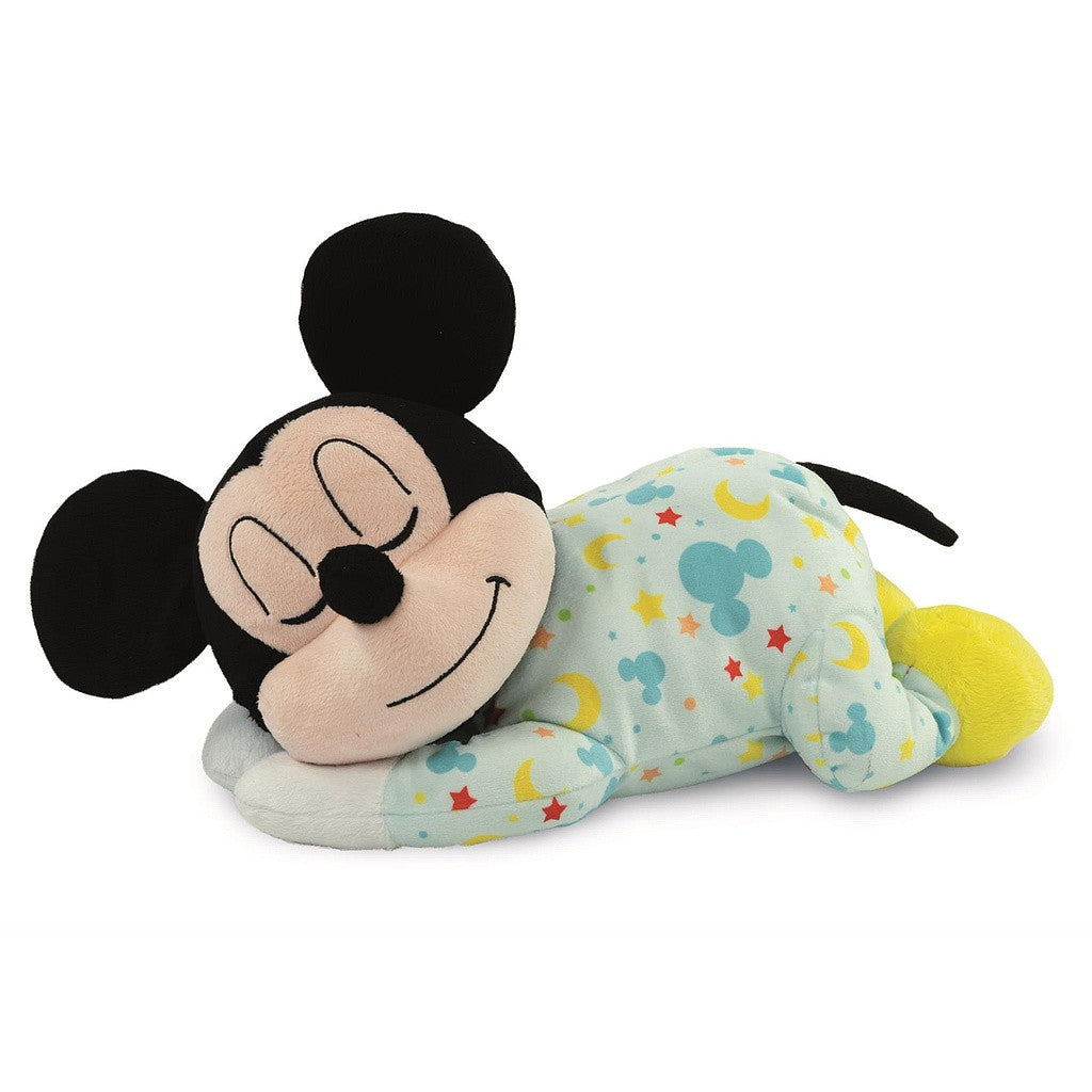 Disney Mickey vēderiņa miega līdzeklis plīša rotaļlieta Clementoni