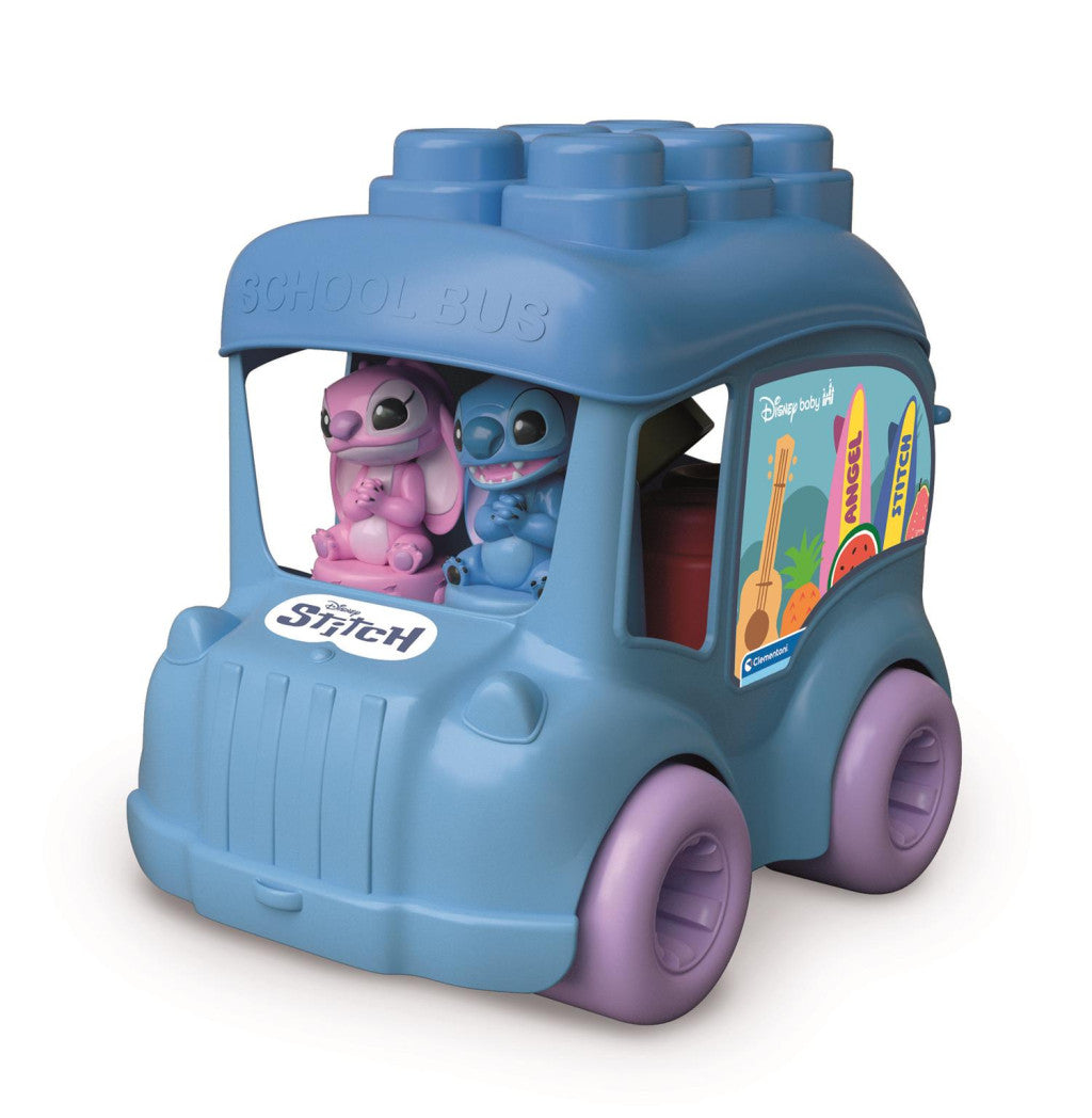 Disney Lilo un Stitch Clemmy Sensorisko formu šķirošanas autobuss Clementoni