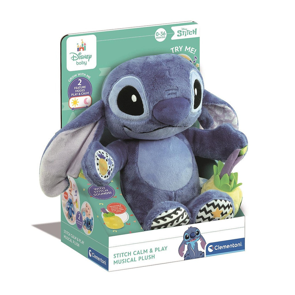 Disney Lilo un Stitch interaktīvā plīša rotaļlieta Clementoni