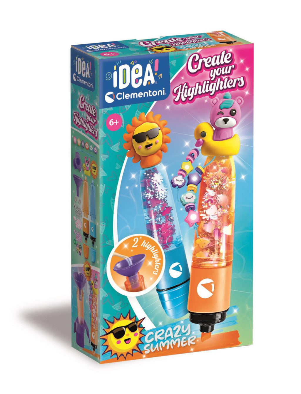 Colour Crazy Summer marķieru komplekts Clementoni