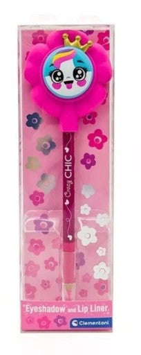 Crazy Chic Pink acu ēnu un lūpu kontūrzīmuļa Clementoni