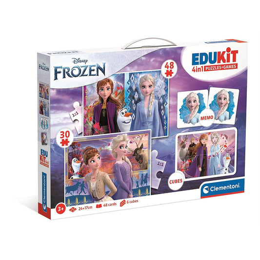 Disney Frozen Seasons 4-in-1 spēļu kolekcija Clementoni