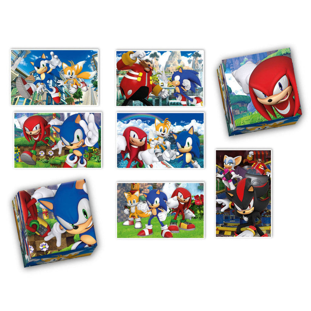 Sonic the Hedgehog varoņu 4 vienā spēles kolekcija Clementoni