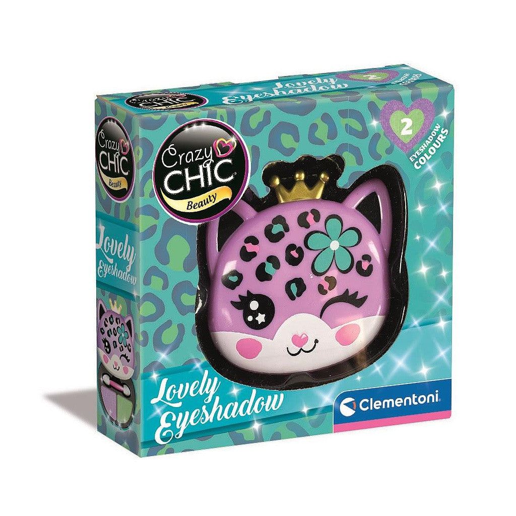 Crazy Chic Leoparda acu ēnu komplekts Clementoni