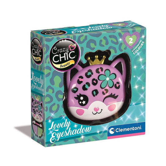 Crazy Chic Leoparda acu ēnu komplekts Clementoni