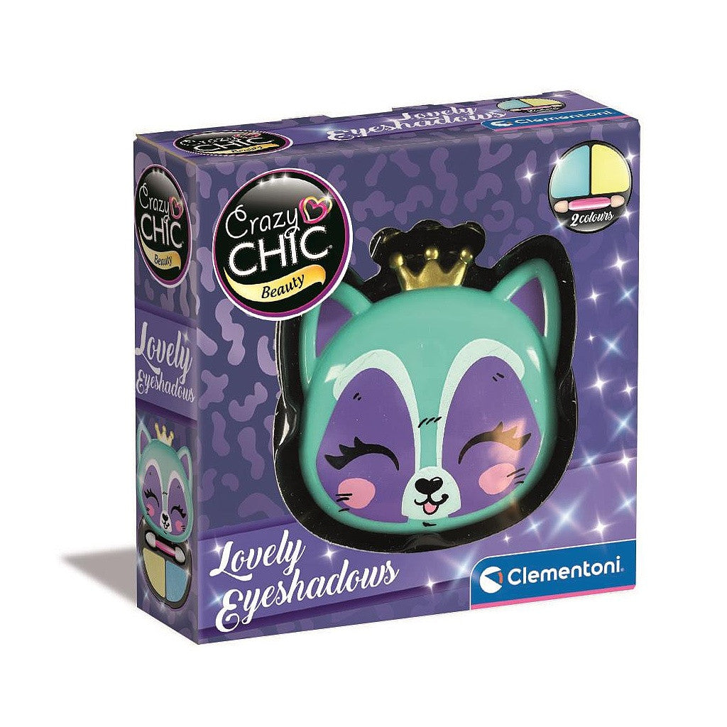 Crazy Chic Fox acu ēnu komplekts Clementoni