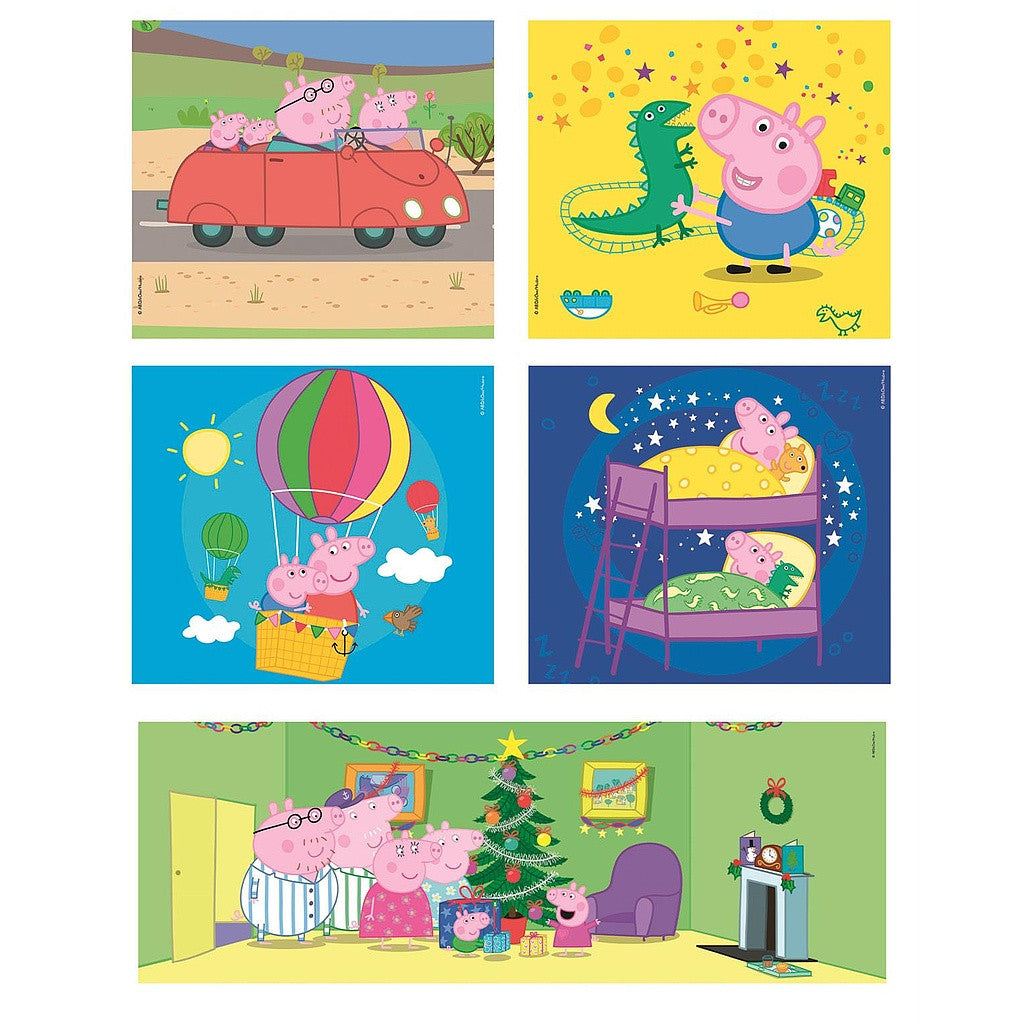 Peppa Pig Life 10 in 1 mīkla Clementoni