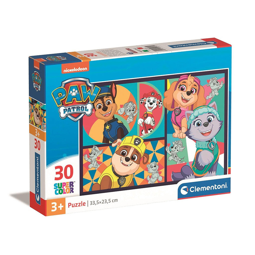 Clementoni Paw Patrol figūriņas, 30 gabaliņu puzle