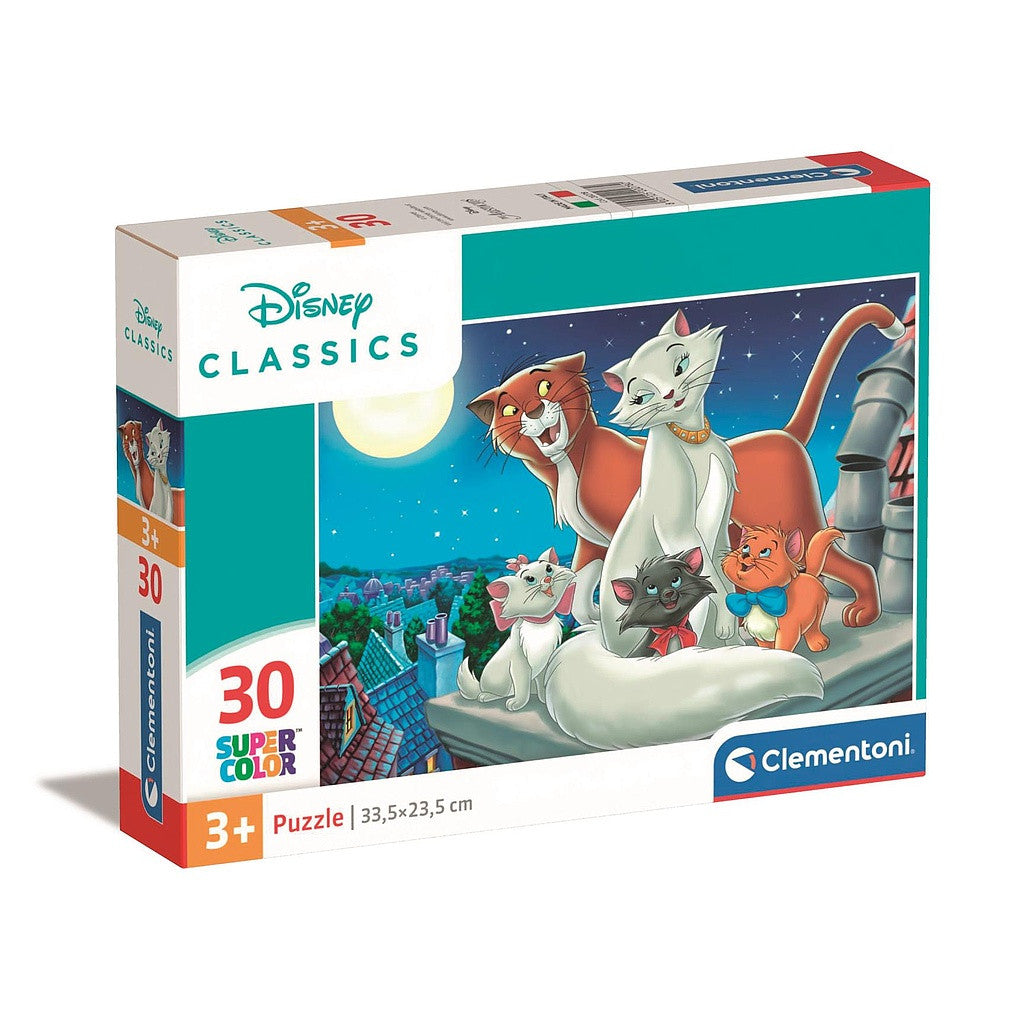 Disney Classics Aristokaķu 30 gabalu puzle no Clementoni