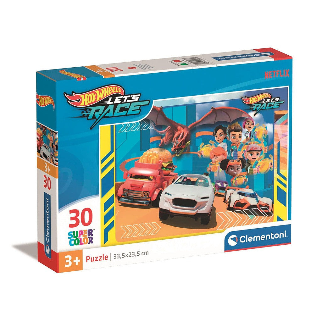 Hot Wheels Race 30 db-os puzle Clementoni