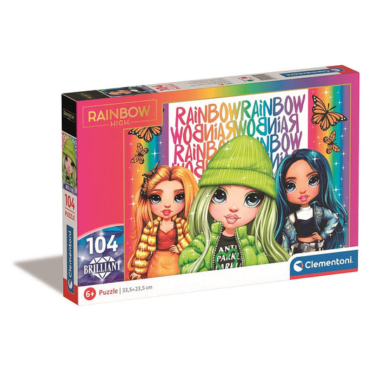 Rainbow High Butterfly 104 db-os Brilliant puzle Clementoni