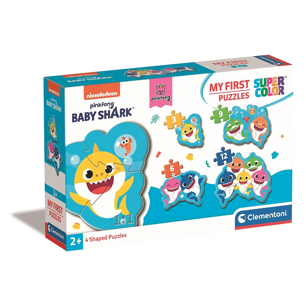 Clementoni Baby Shark Mana pirmā baba formas puzle