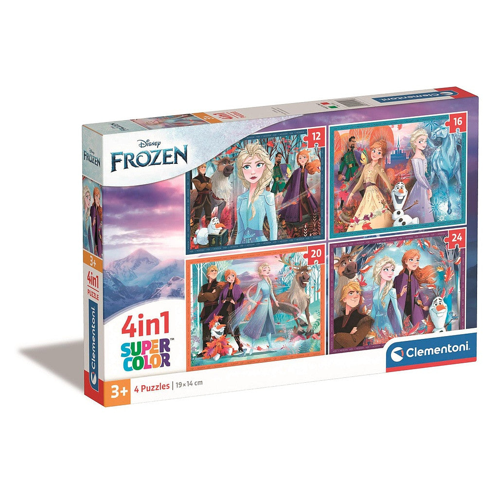 Disney Frozen Echoes 4-in-1 puzle Clementoni