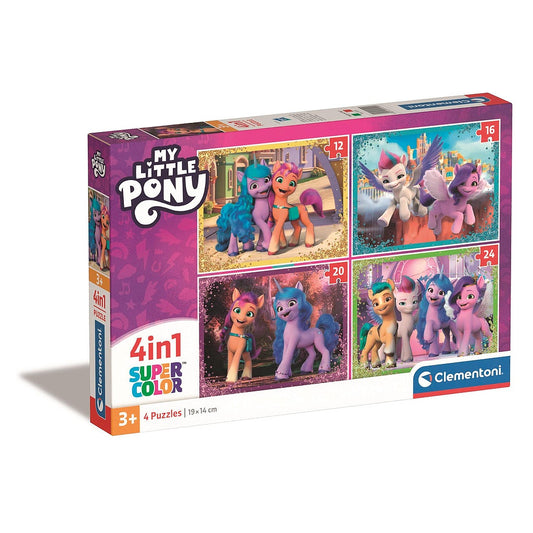My Little Pony Glitters 4-in-1 puzle Clementoni