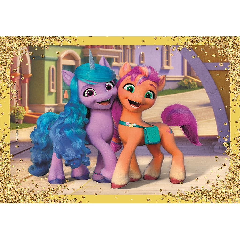 My Little Pony Glitters 4-in-1 puzle Clementoni