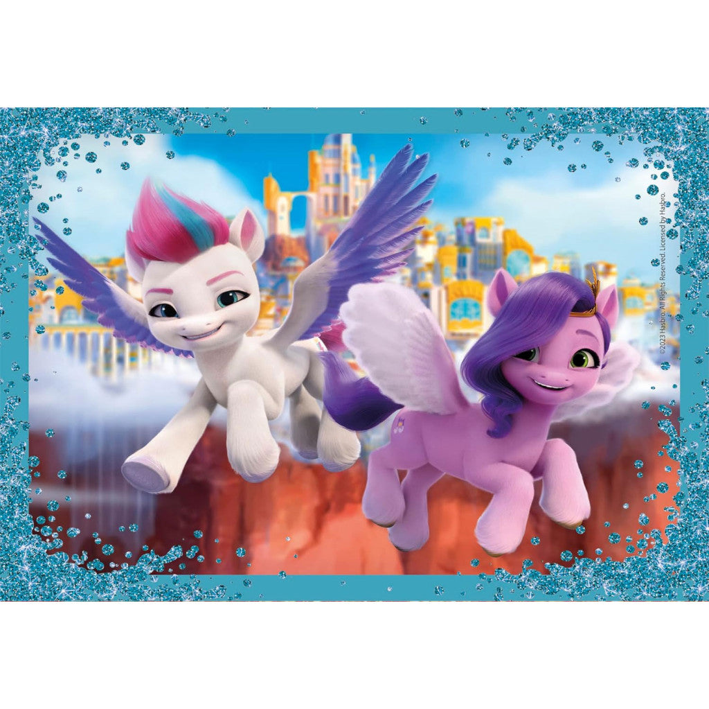 My Little Pony Glitters 4-in-1 puzle Clementoni
