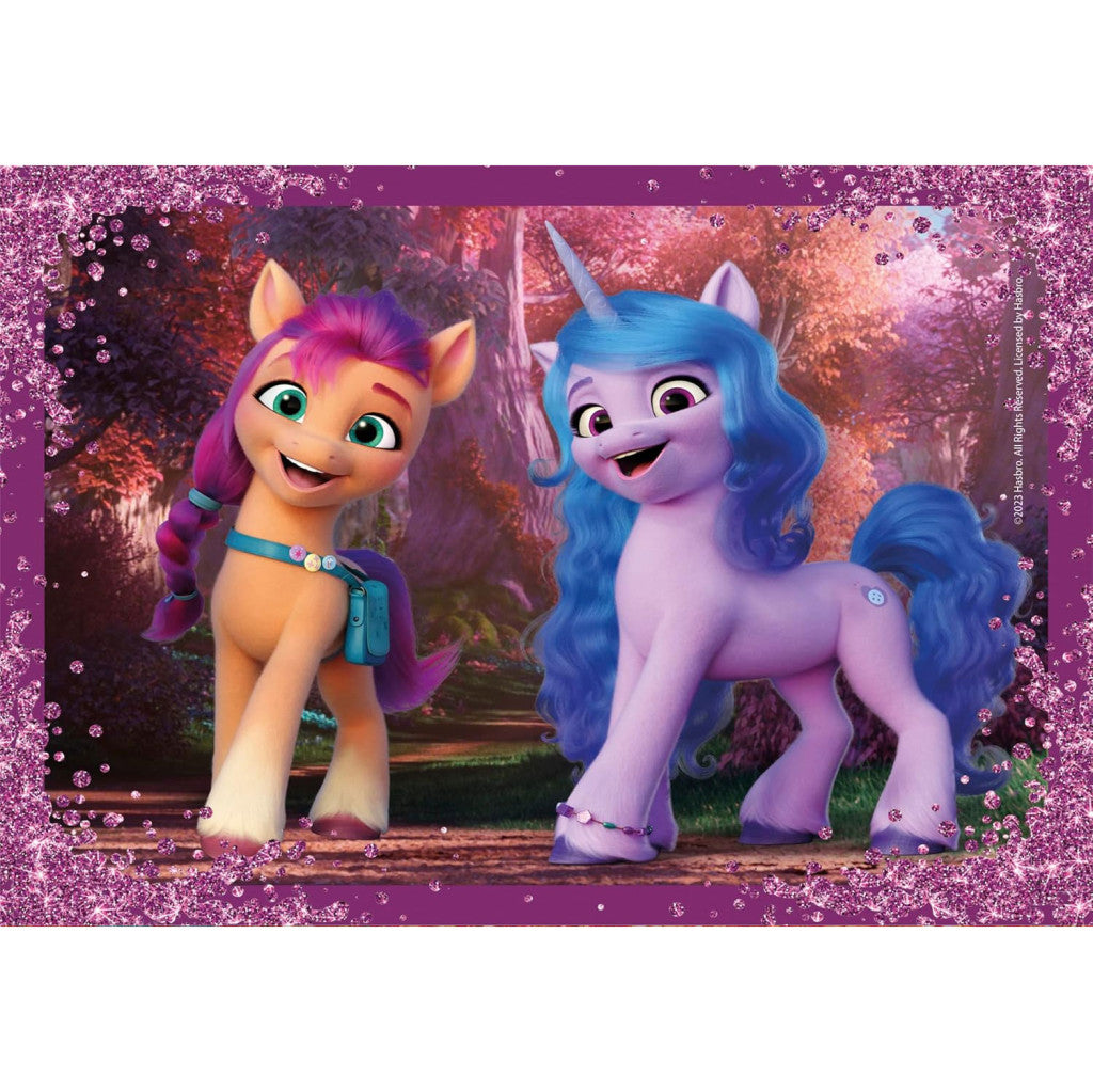 My Little Pony Glitters 4-in-1 puzle Clementoni
