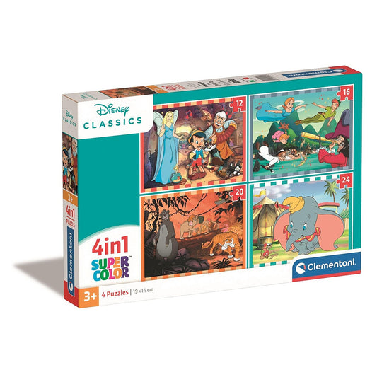 Disney Classics 4-in-1 Clementoni puzle