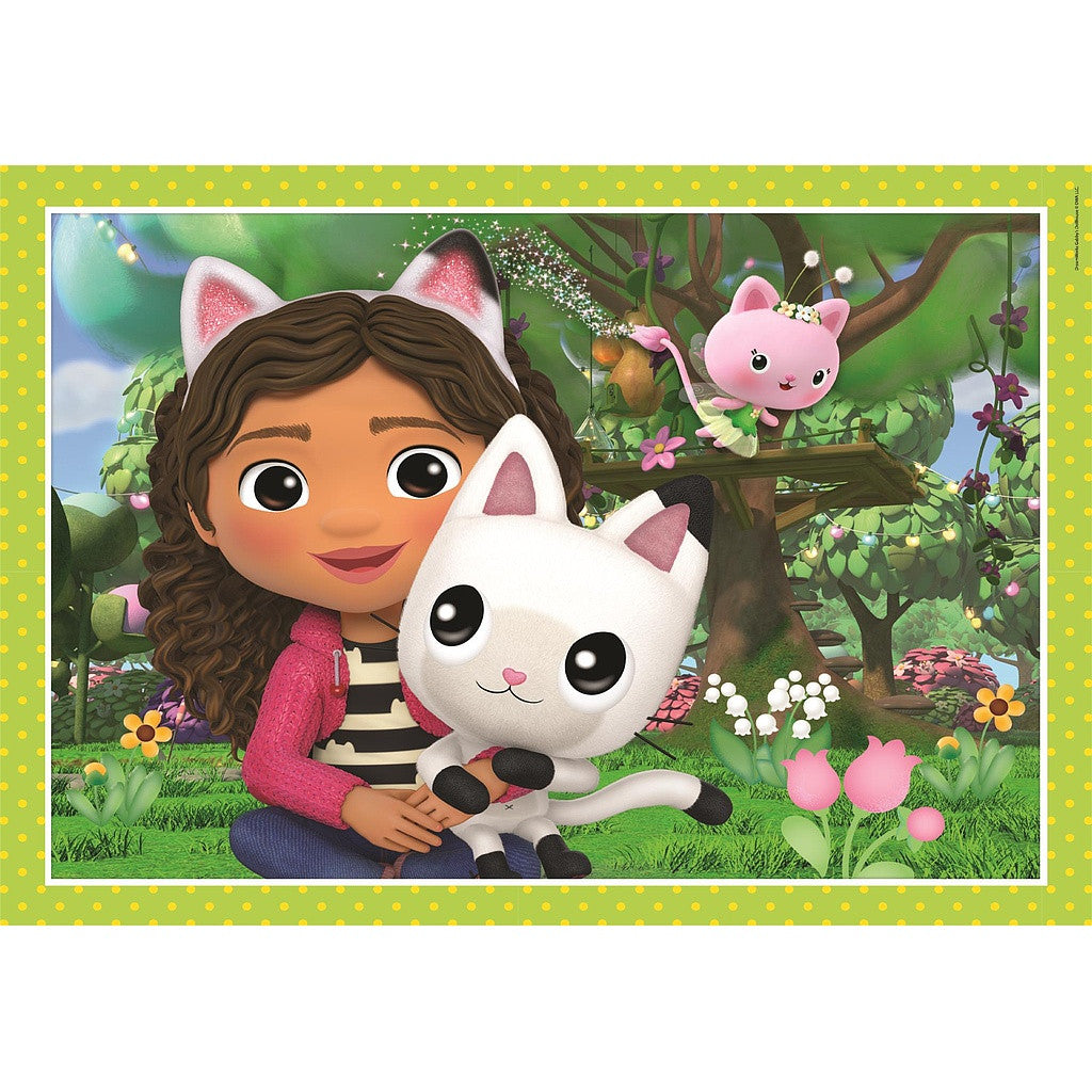 Gabby's Dollhouse Activities 4 in 1 puzle Clementoni