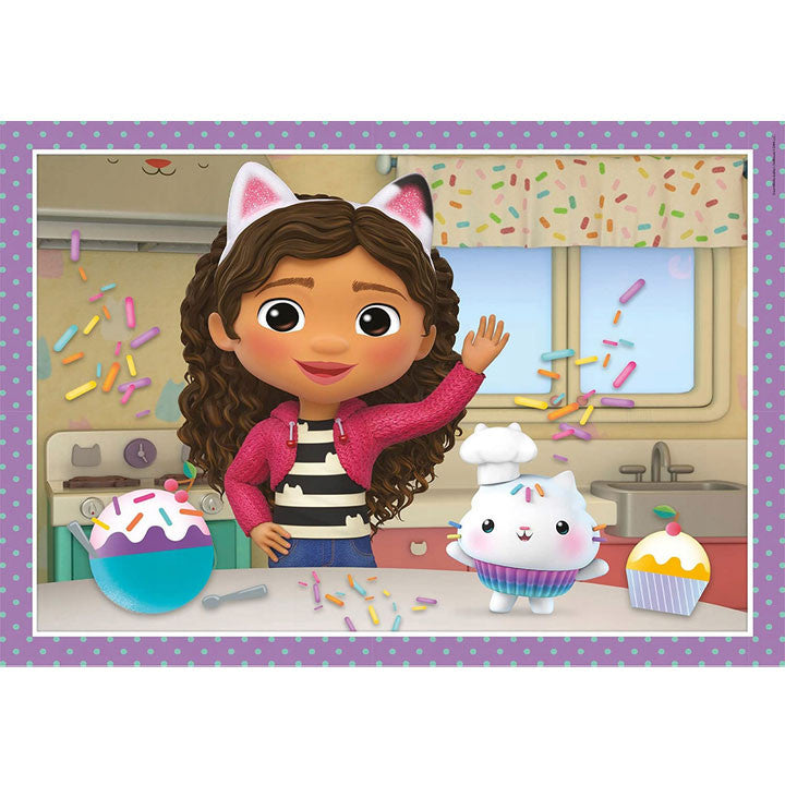 Gabby's Dollhouse Activities 4 in 1 puzle Clementoni