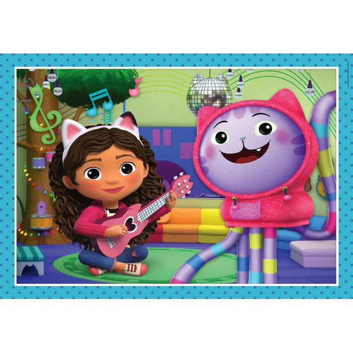 Gabby's Dollhouse Activities 4 in 1 puzle Clementoni