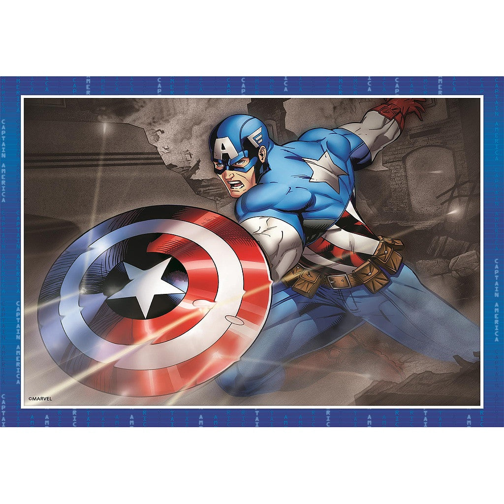Avengers Individuals Clementoni 4-in-1 mīkla