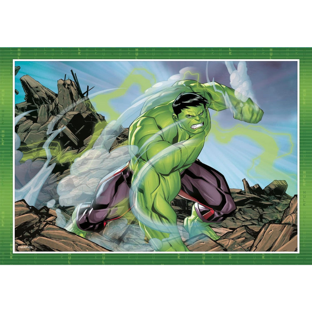 Avengers Individuals Clementoni 4-in-1 mīkla