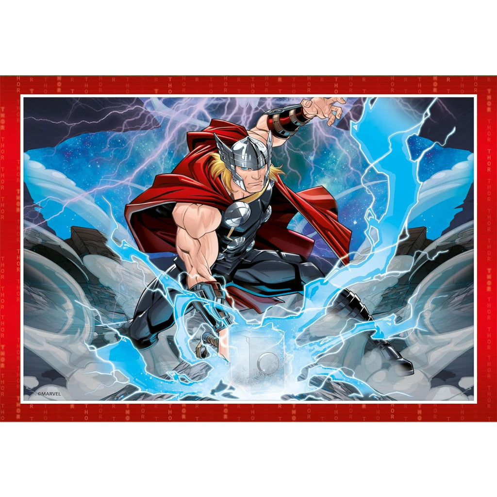 Avengers Individuals Clementoni 4-in-1 mīkla