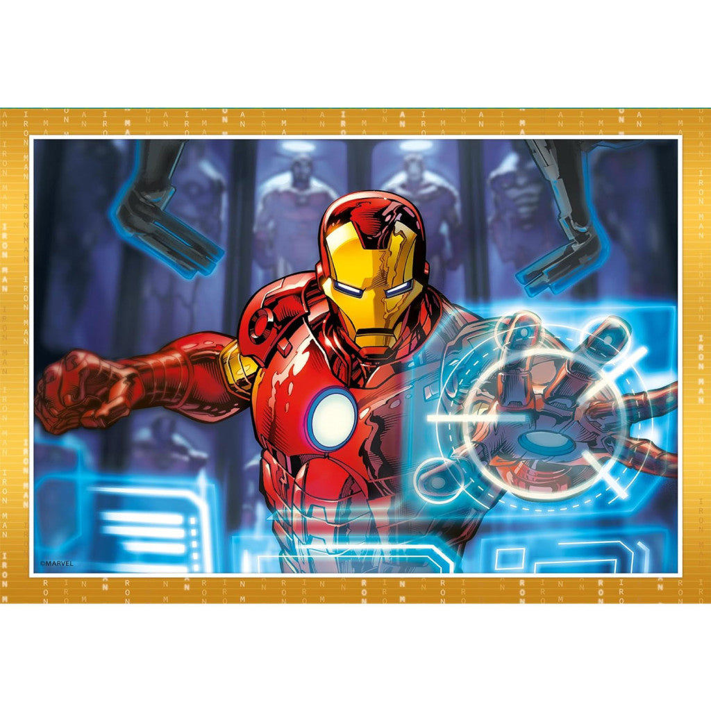 Avengers Individuals Clementoni 4-in-1 mīkla