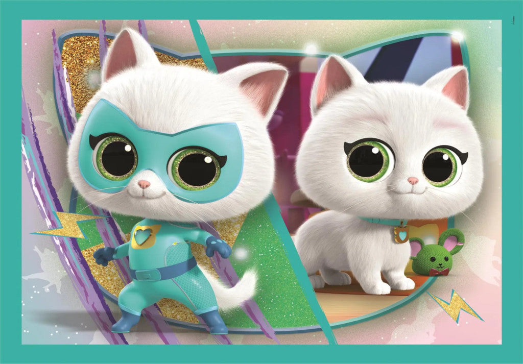 SuperKitties varonis 4 vienā mīklu Klementoni