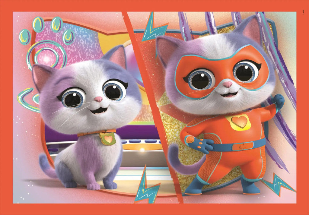 SuperKitties varonis 4 vienā mīklu Klementoni