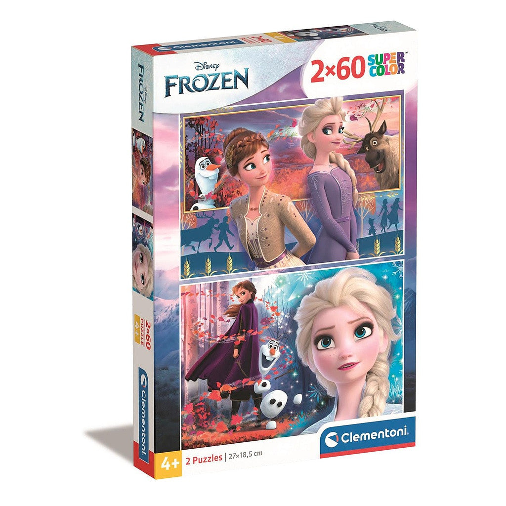 Disney Ledus sirds 2x60 gab. puzle Clementoni