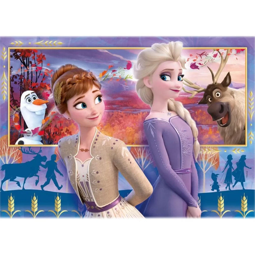 Disney Ledus sirds 2x60 gab. puzle Clementoni