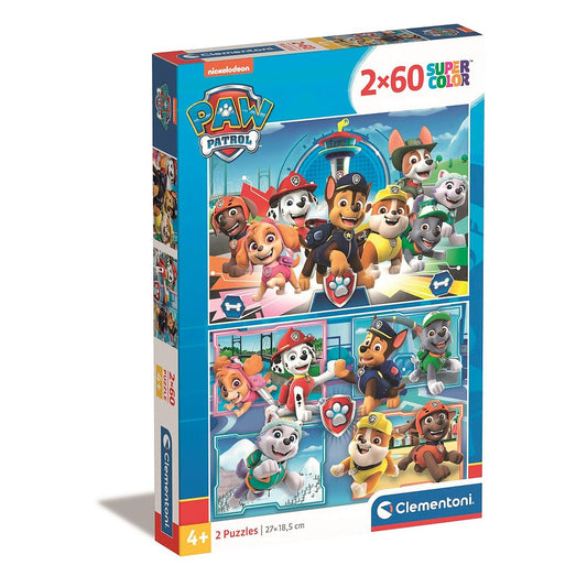 Clementoni Paw Patrol High Five 2x60 gabalu puzle
