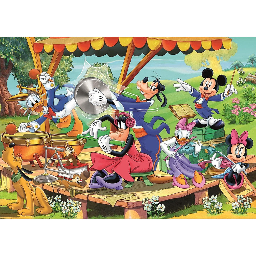 Disney Mikija orķestra 2x60 gabalu puzle Clementoni