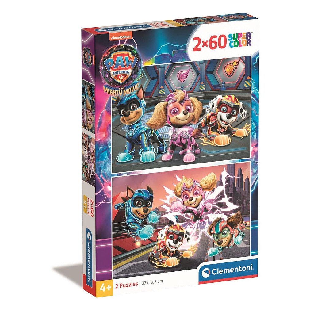 Clementoni Paw Patrol Varenais 2x60 gabalu puzle