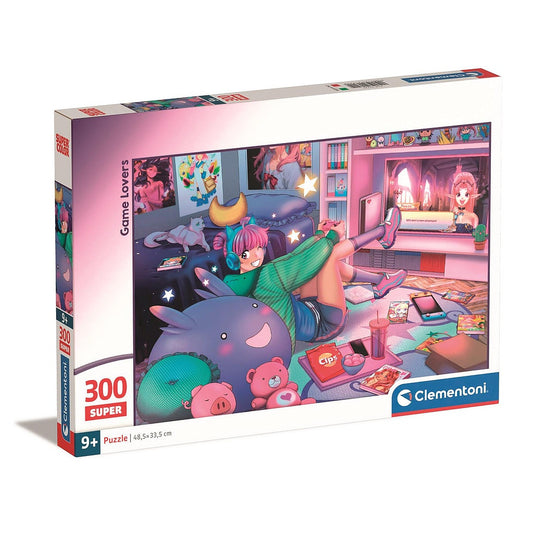 Csajos istaba Game Lovers 300 db-os puzzle Clementoni
