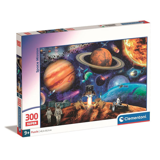 Kosmosa misijas planētas 300 gabalu puzle Clementoni