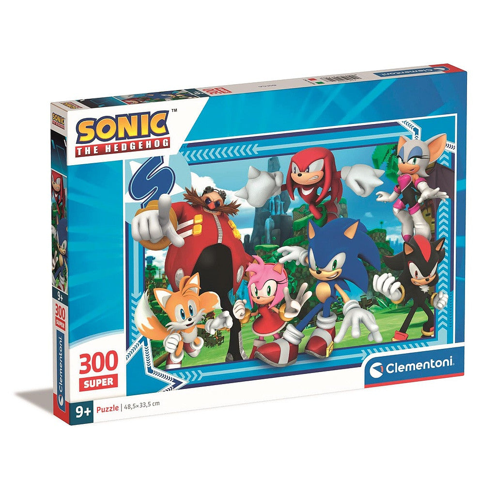 Sonic the Hedgehog Crew 300 gabalu puzle Clementoni
