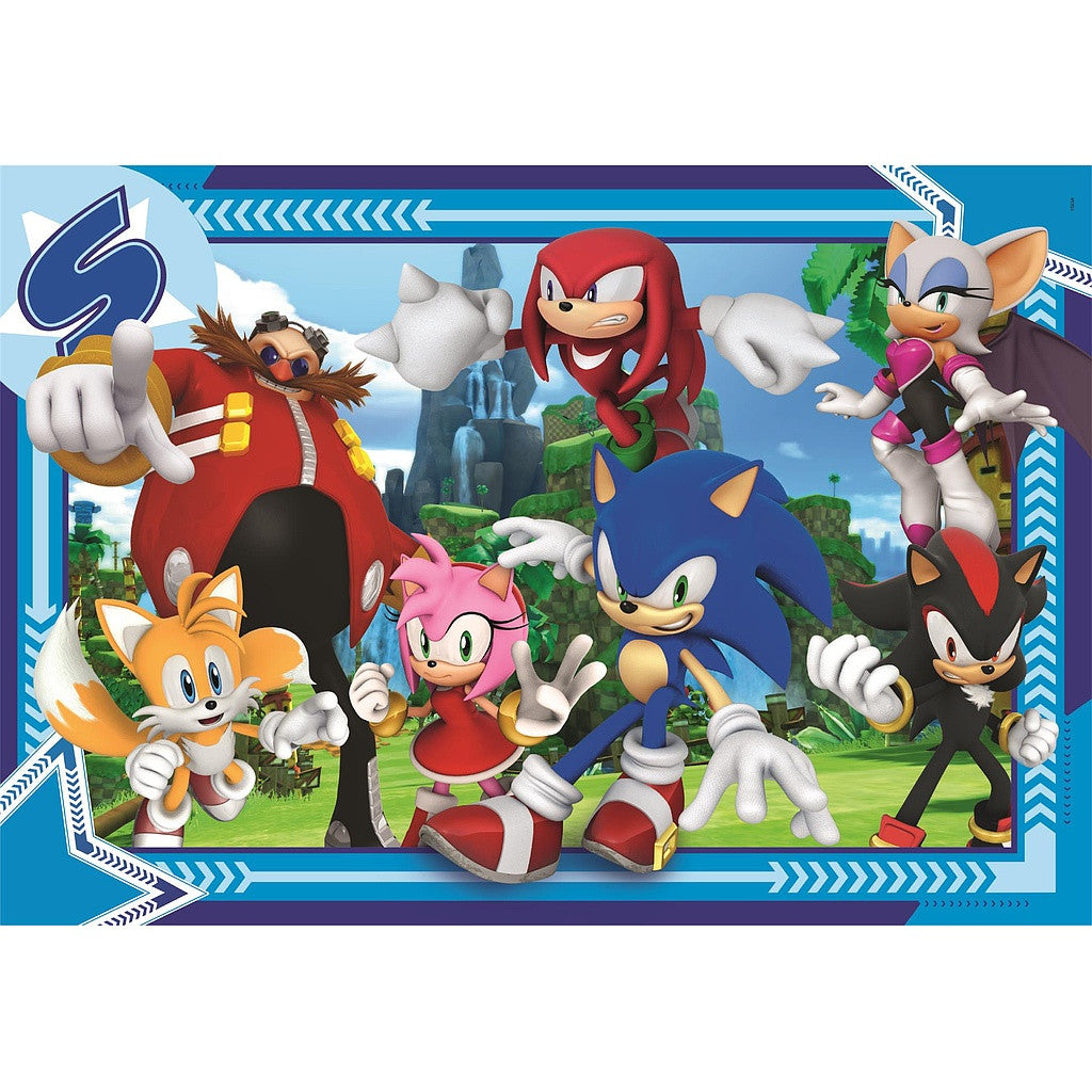 Sonic the Hedgehog Crew 300 gabalu puzle Clementoni