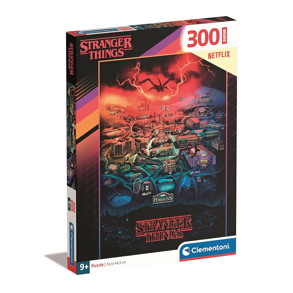 Stranger Things Hawkins 300 db-os puzle Clementoni
