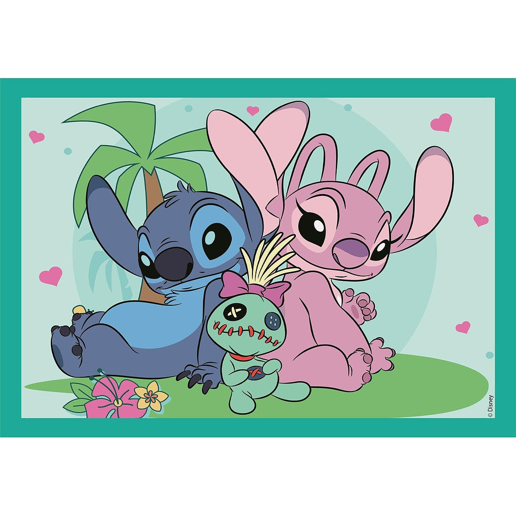 Disney Lilo un Stitch 4-in-1 puzle Clementoni