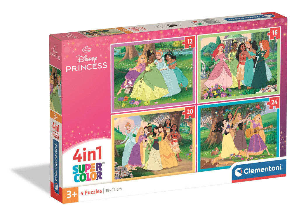 Disney Princess Colloquy 4 in 1 puzle Clementoni