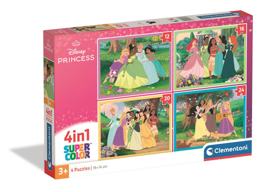 Disney Princess Colloquy 4 in 1 puzle Clementoni